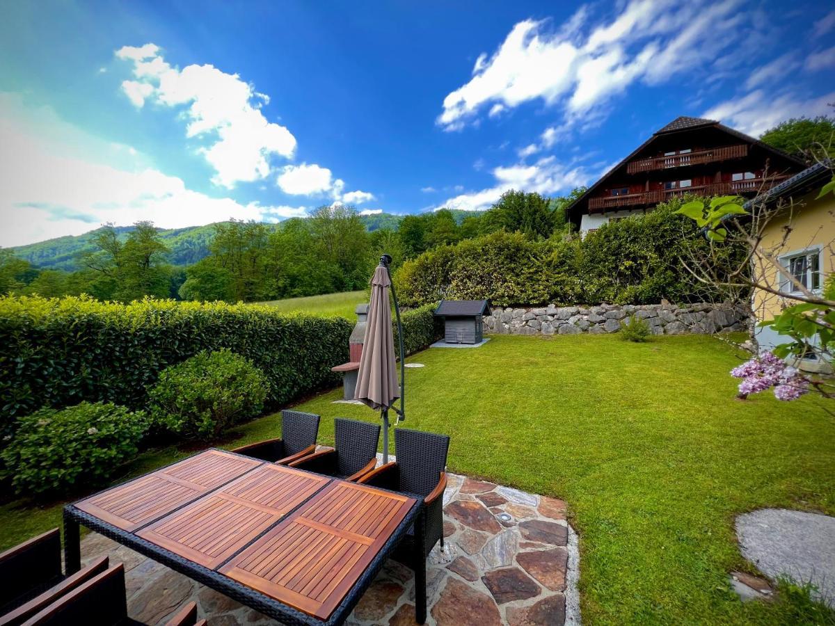 Apartment Ferienwohnung Das Unterach Am Attersee Exteriör bild