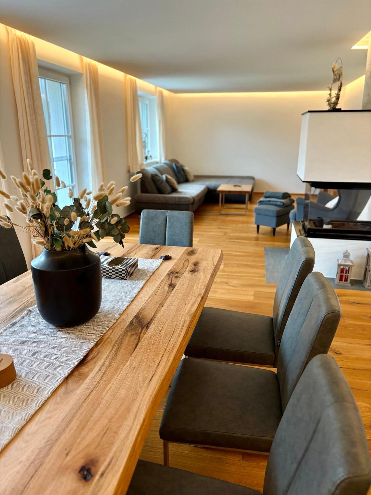 Apartment Ferienwohnung Das Unterach Am Attersee Exteriör bild