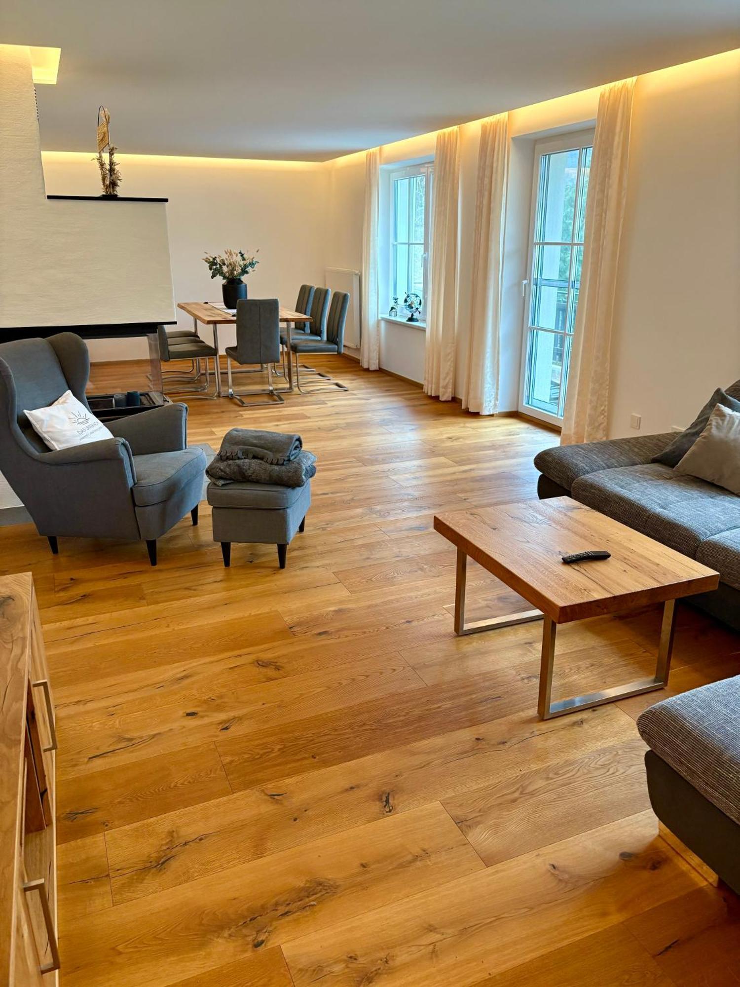 Apartment Ferienwohnung Das Unterach Am Attersee Exteriör bild